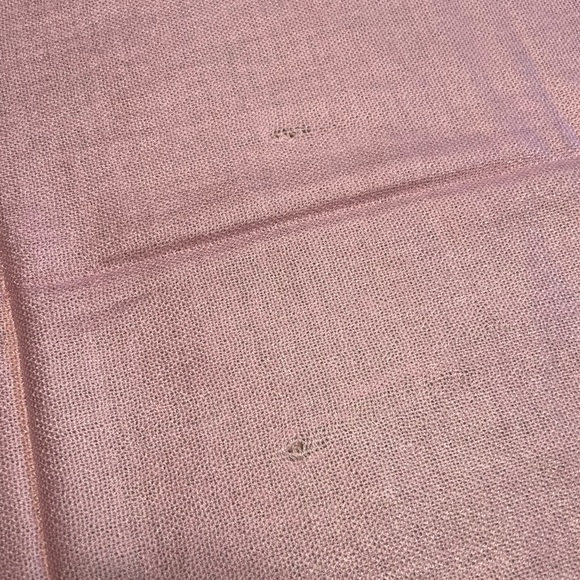 Baby Pink 100% Pashmina Shawl/Wrap/Scarf - Picture 7 of 8